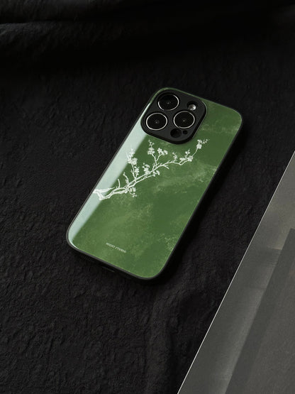 Green Plum Blossom Phone Case