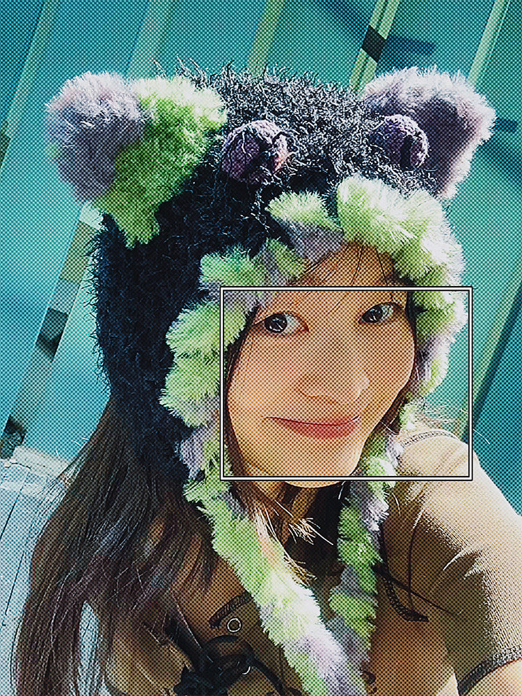 Halloween Cat Handmade Crochet Hat