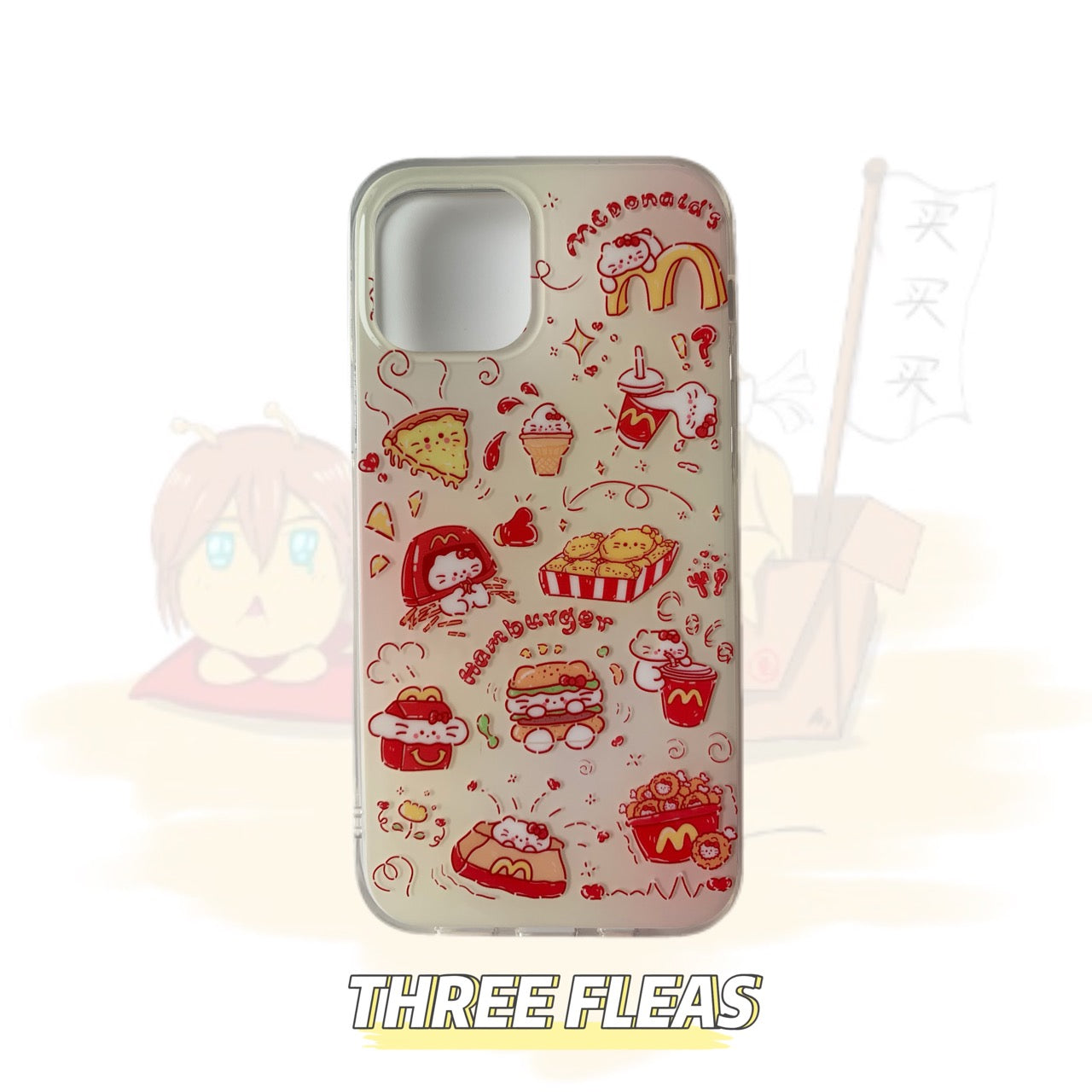 Hamburger Printed Phone Case