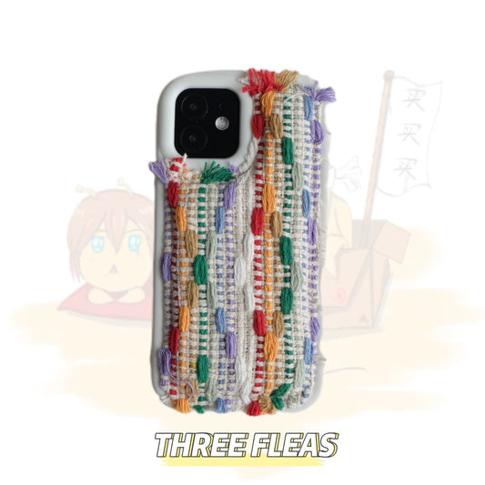 Hand-Woven Colorful Phone Cases