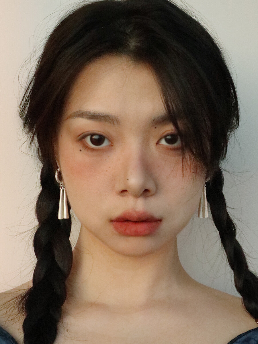 Handmade Bell Silver Earrings