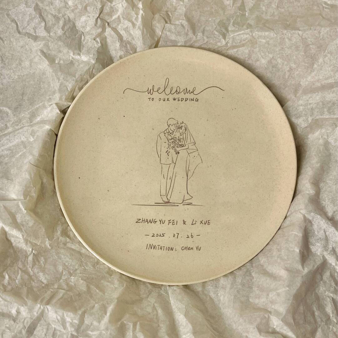 Handmade Birthday & Wedding Anniversary Plates