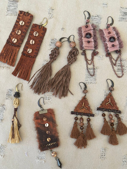 Handmade Bohemian Nomad Earrings