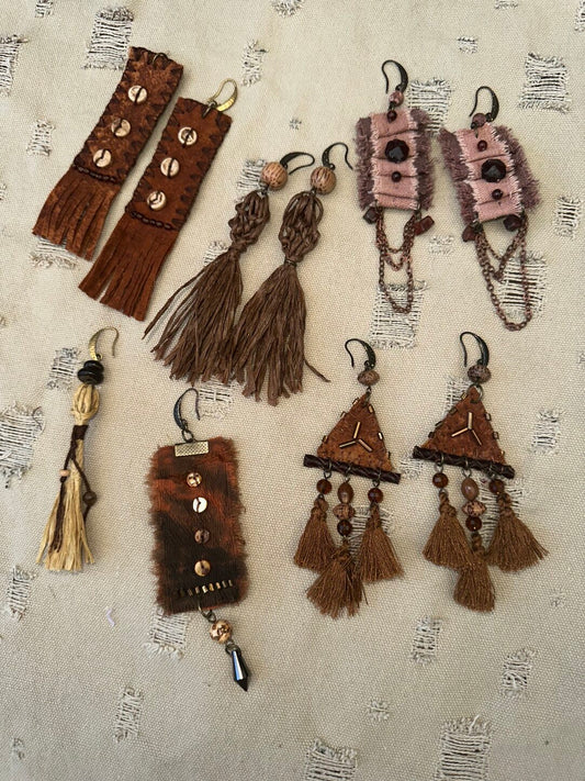 Handmade Bohemian Nomad Earrings