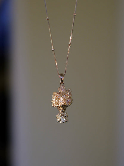 Handmade Bouquet Luxury Necklace