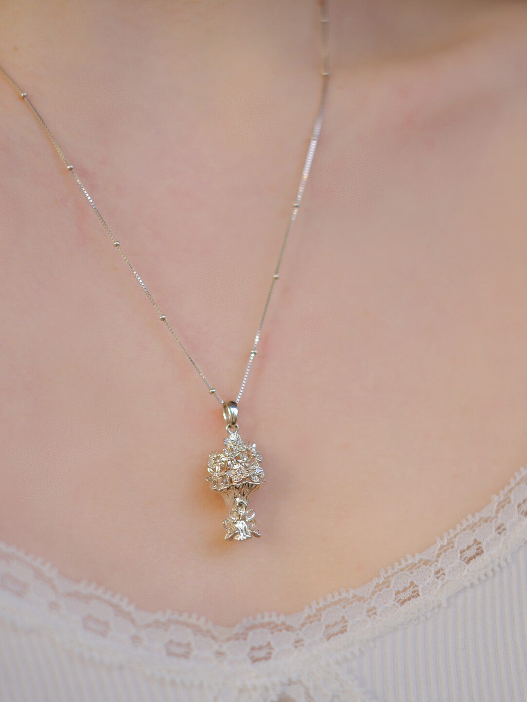 Handmade Bouquet Luxury Necklace