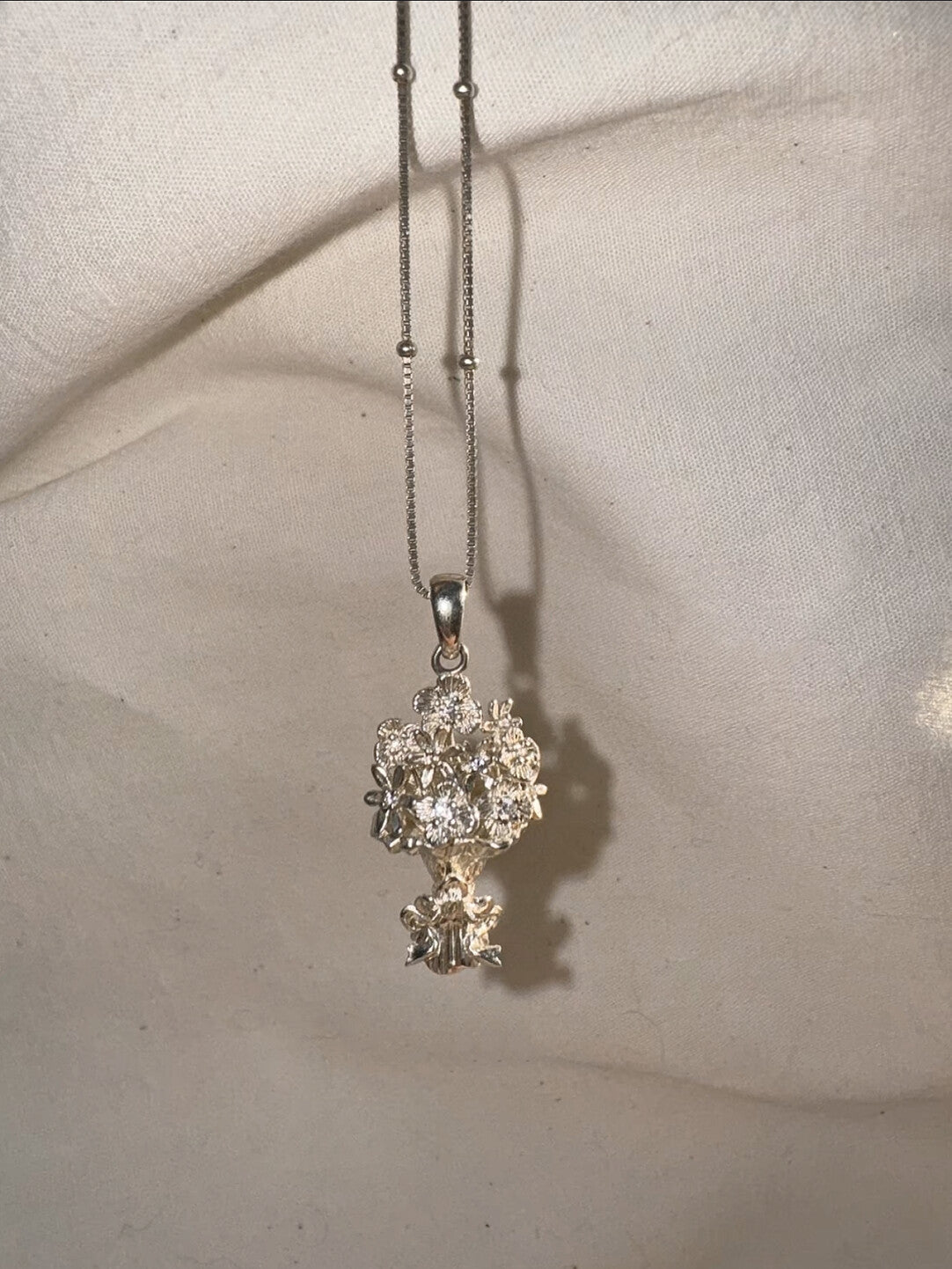 Handmade Bouquet Luxury Necklace