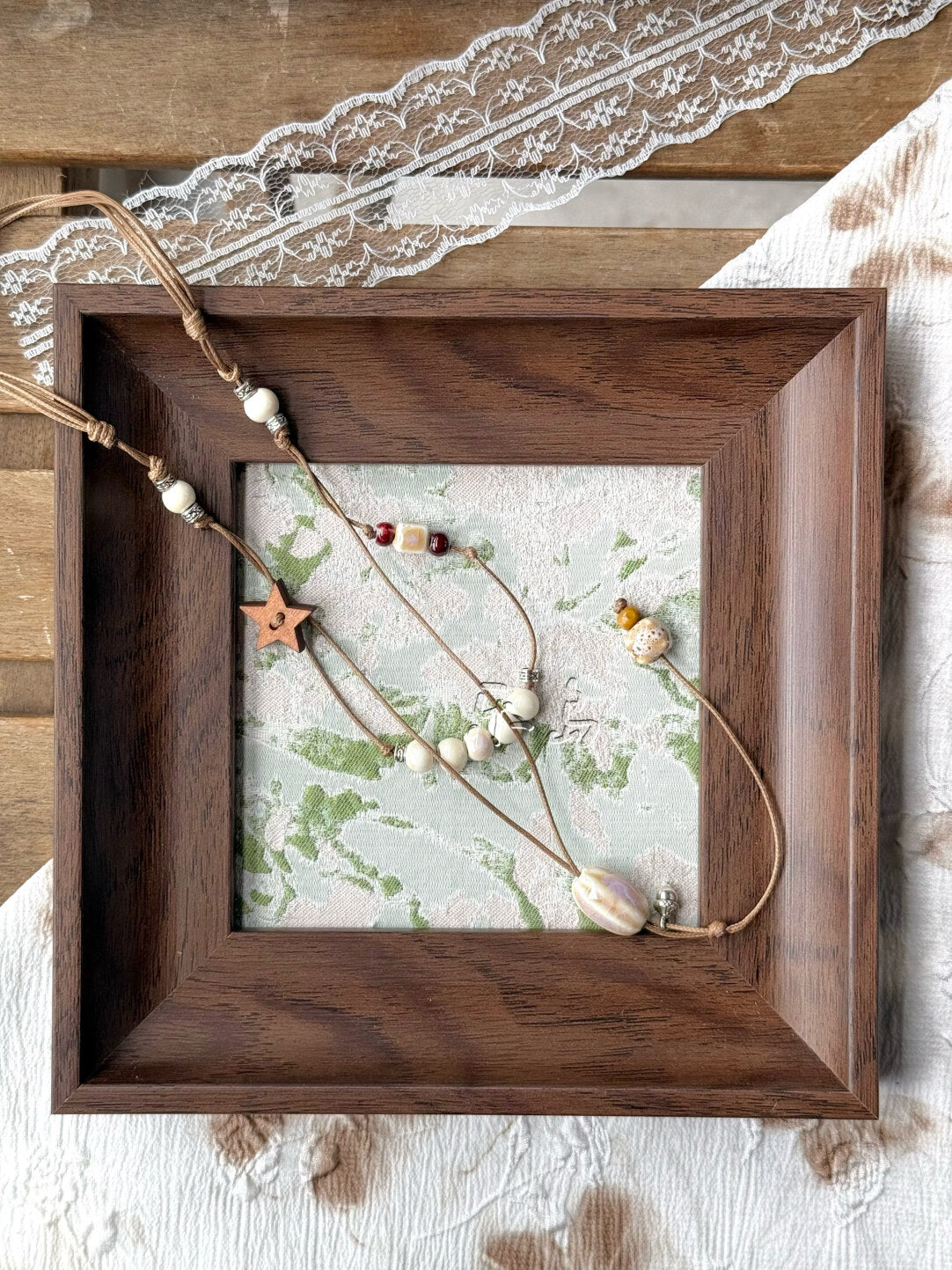 Handmade Ceramic Pendant Necklace