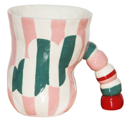 Handmade Circus Twisted Ceramic Cup