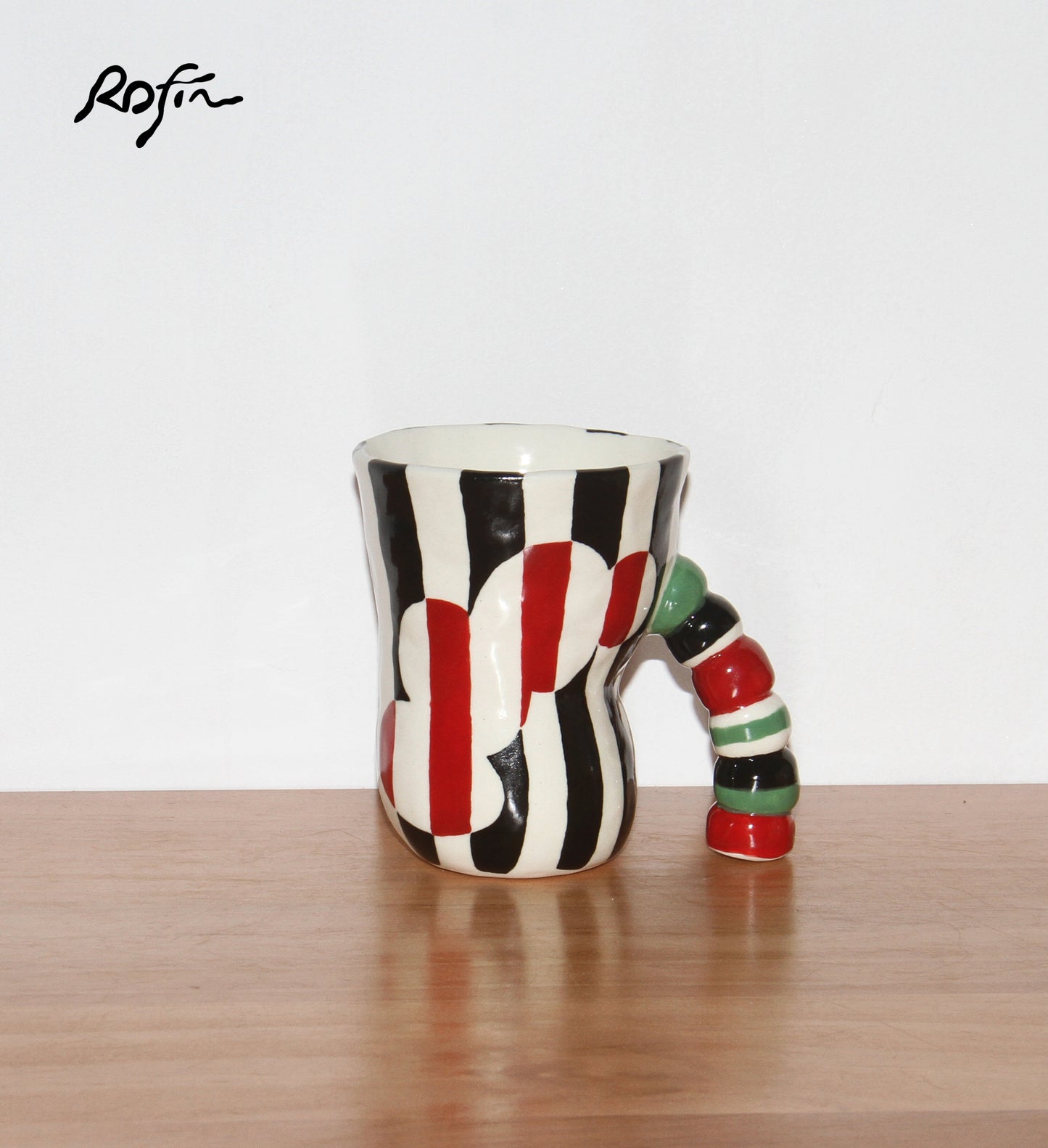 Handmade Circus Twisted Ceramic Cup