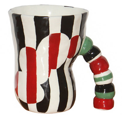 Handmade Circus Twisted Ceramic Cup