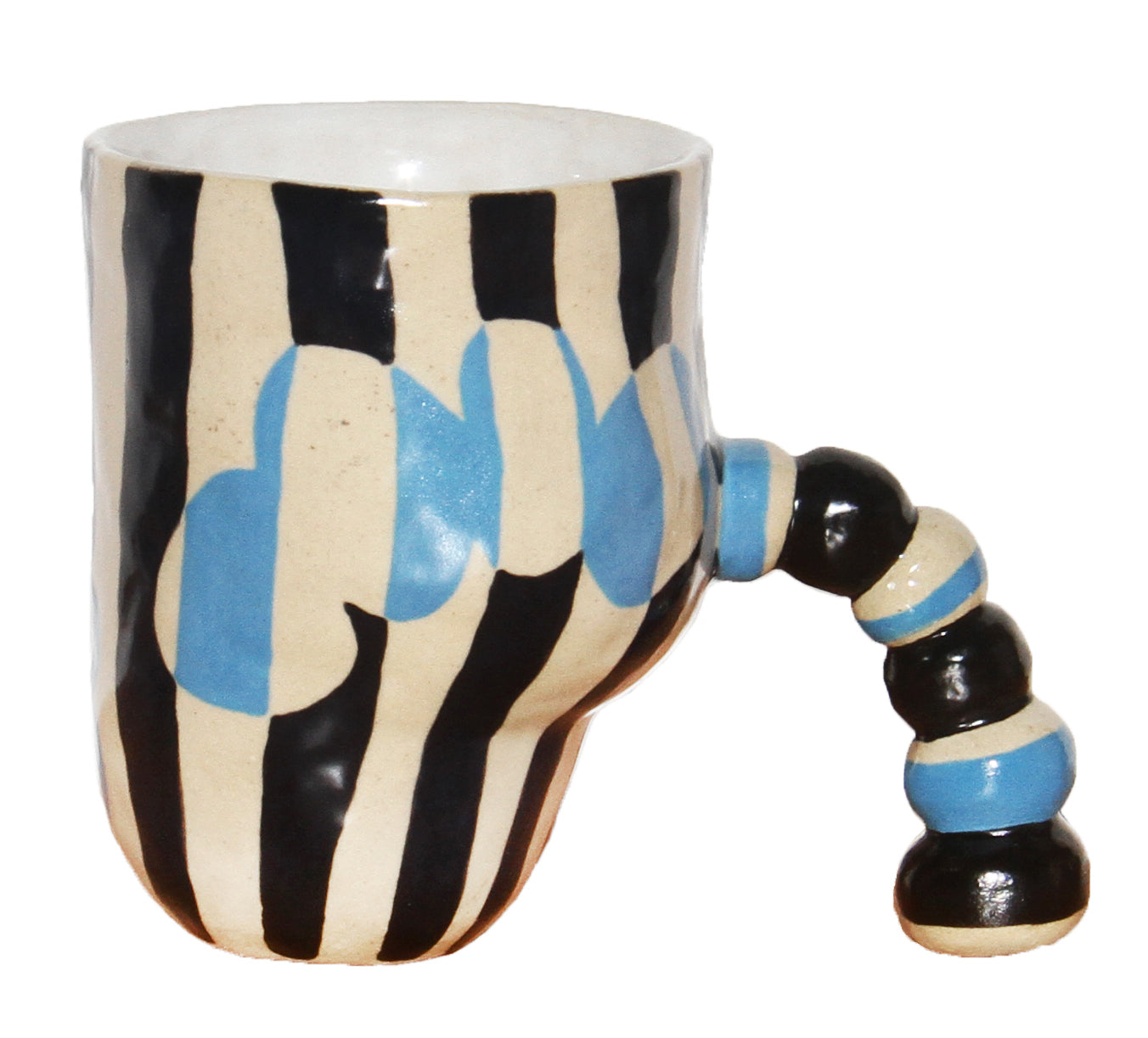 Handmade Circus Twisted Ceramic Cup