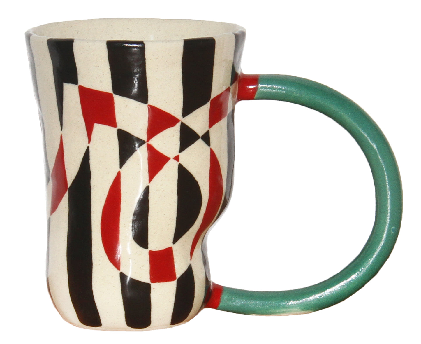 Handmade Circus Twisted Ceramic Cup