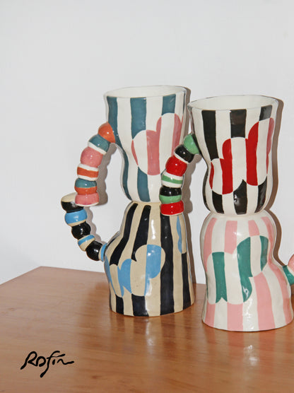 Handmade Circus Twisted Ceramic Cup