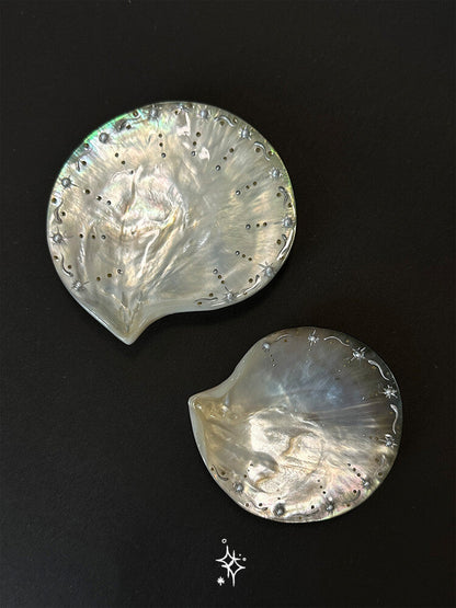 Handmade Shell Star Jewelry Tray