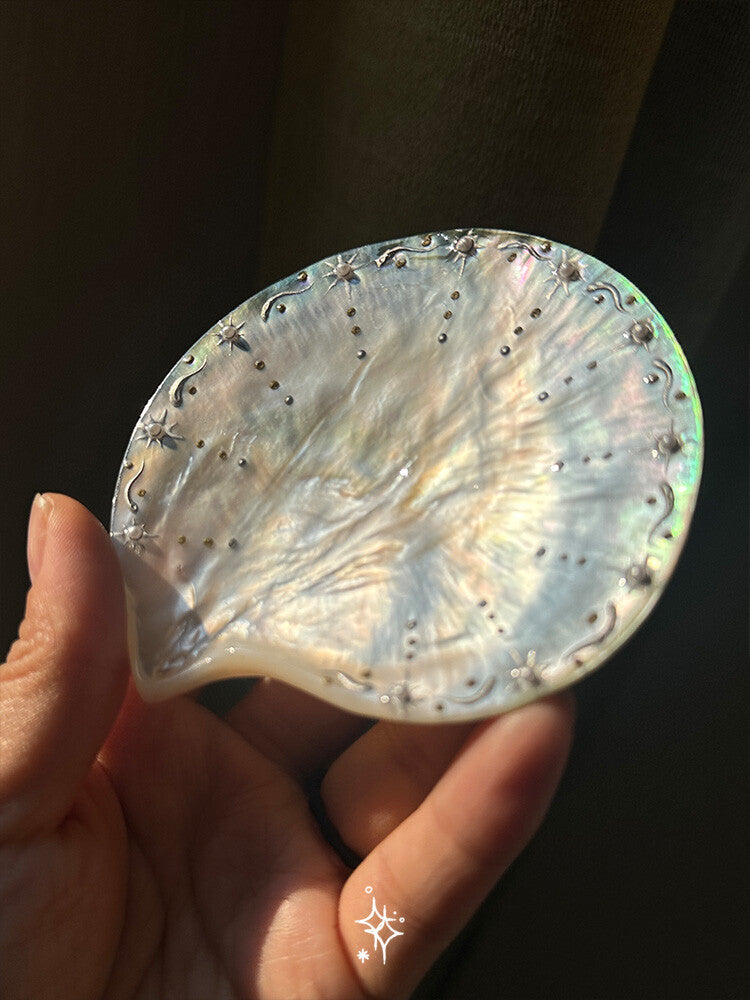 Handmade Shell Star Jewelry Tray