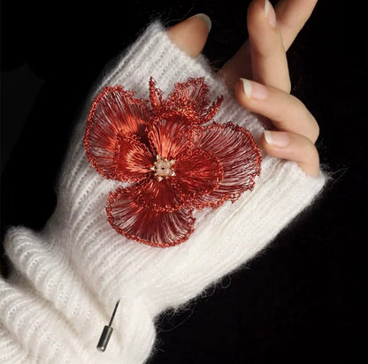 Handmade Flower Luxury Brooch