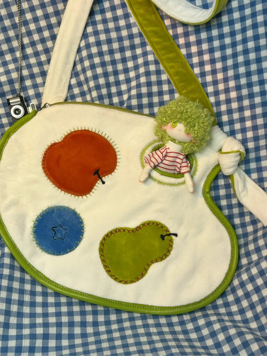 Handmade Fruit Palette Fabric Bag
