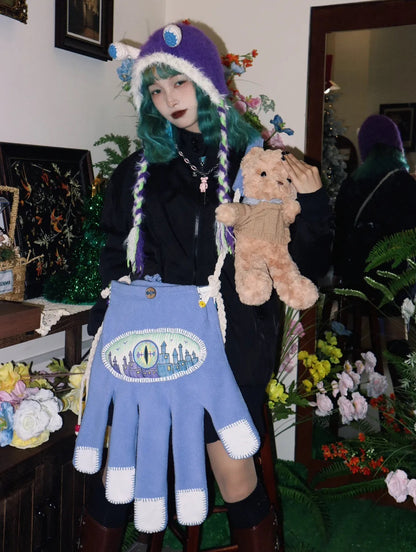 Handmade Giant Hand Fabric Bag