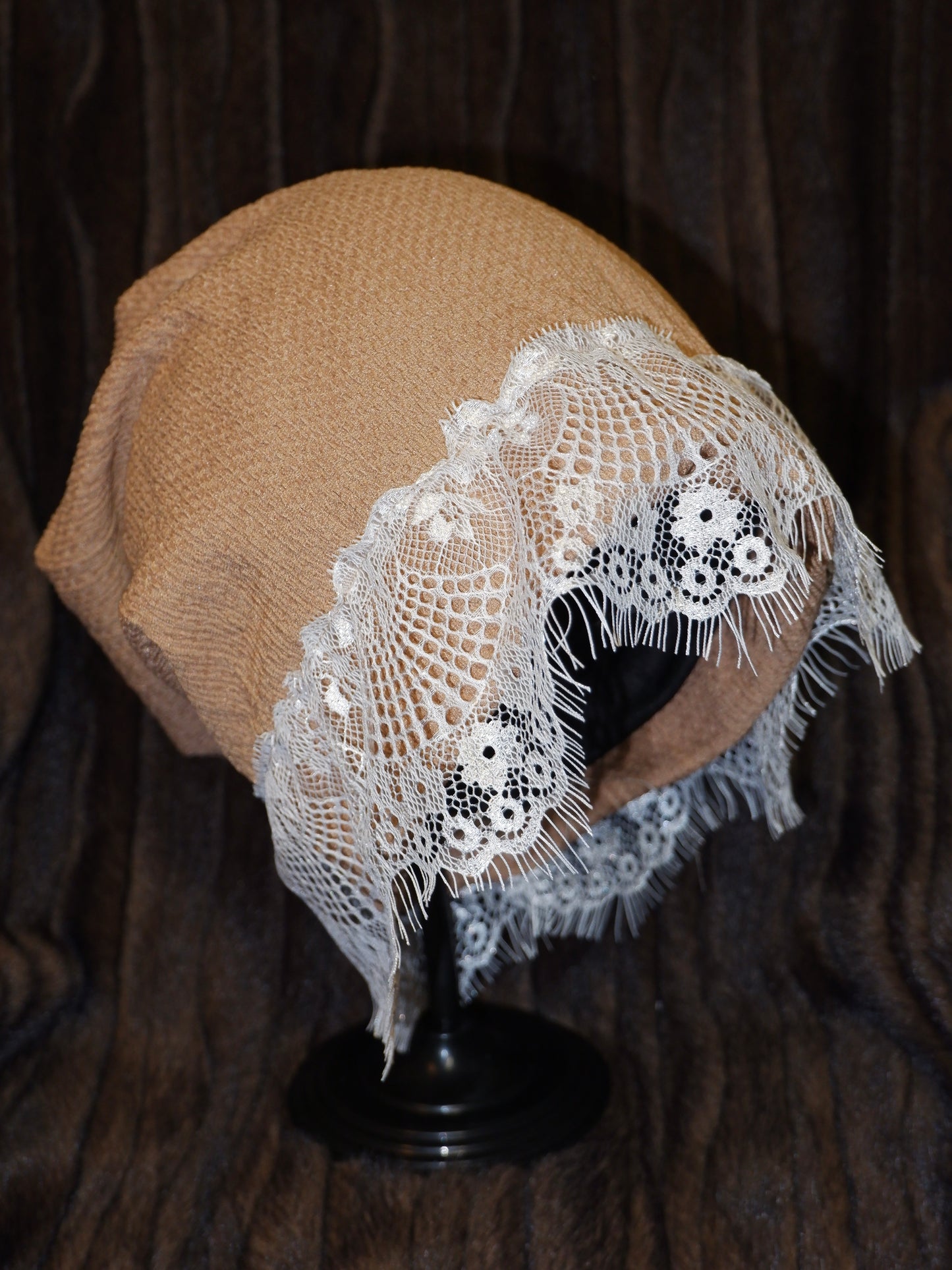 Handmade Lace Beanie