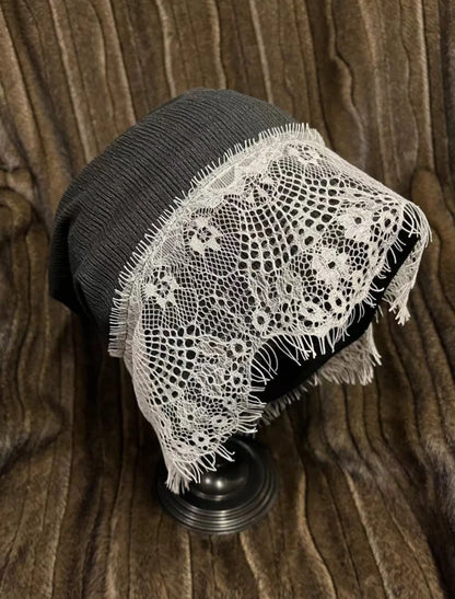 Handmade Lace Beanie
