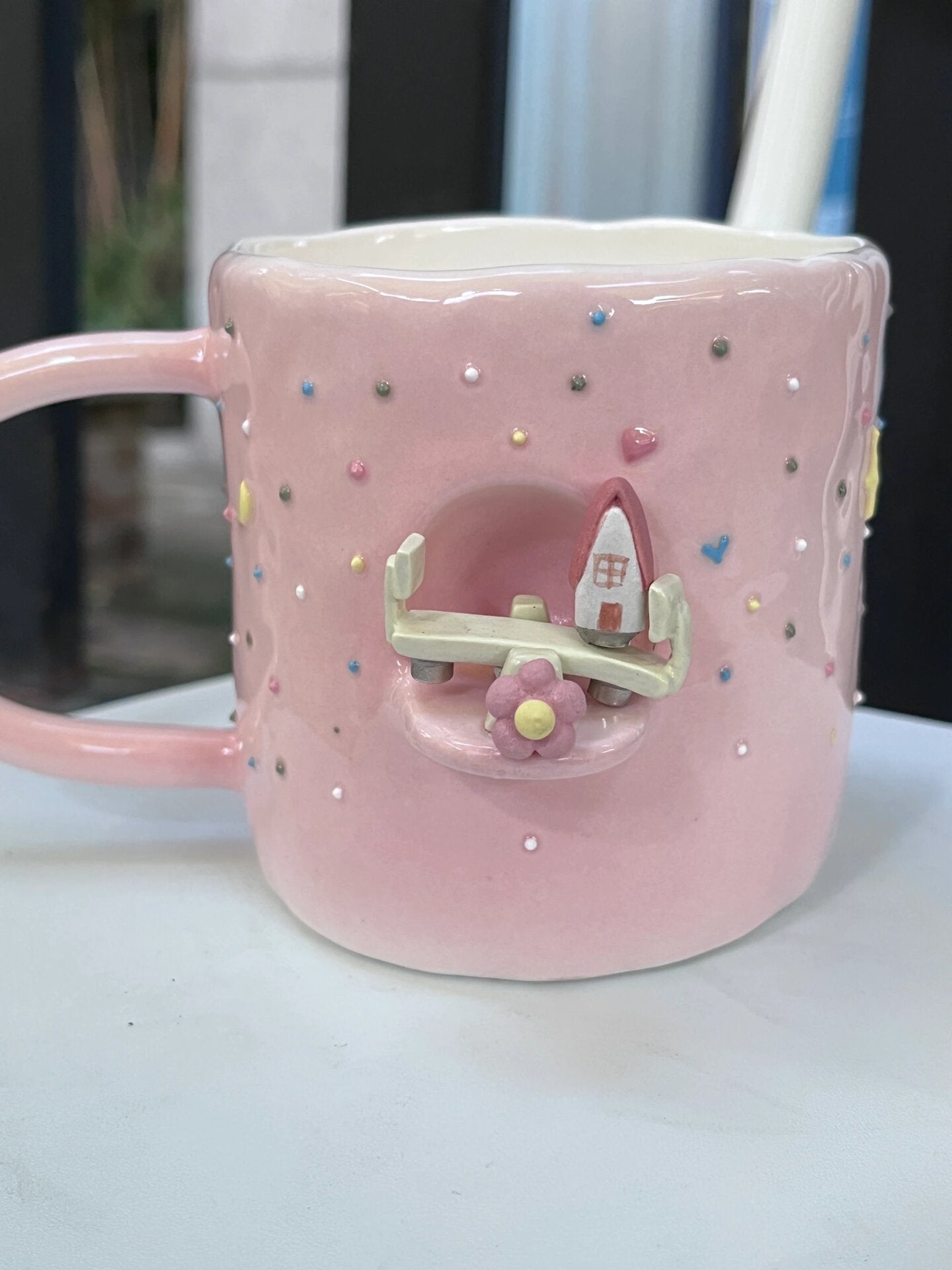 Handmade Magnetic Seesaw Ceramic Cup