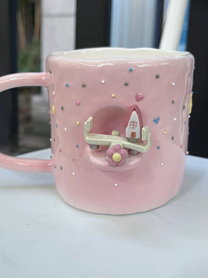 Handmade Magnetic Seesaw Ceramic Cup