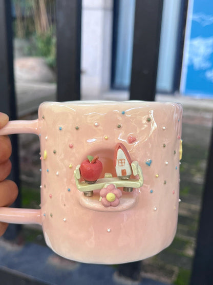 Handmade Magnetic Seesaw Ceramic Cup