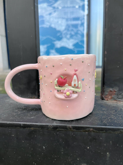 Handmade Magnetic Seesaw Ceramic Cup