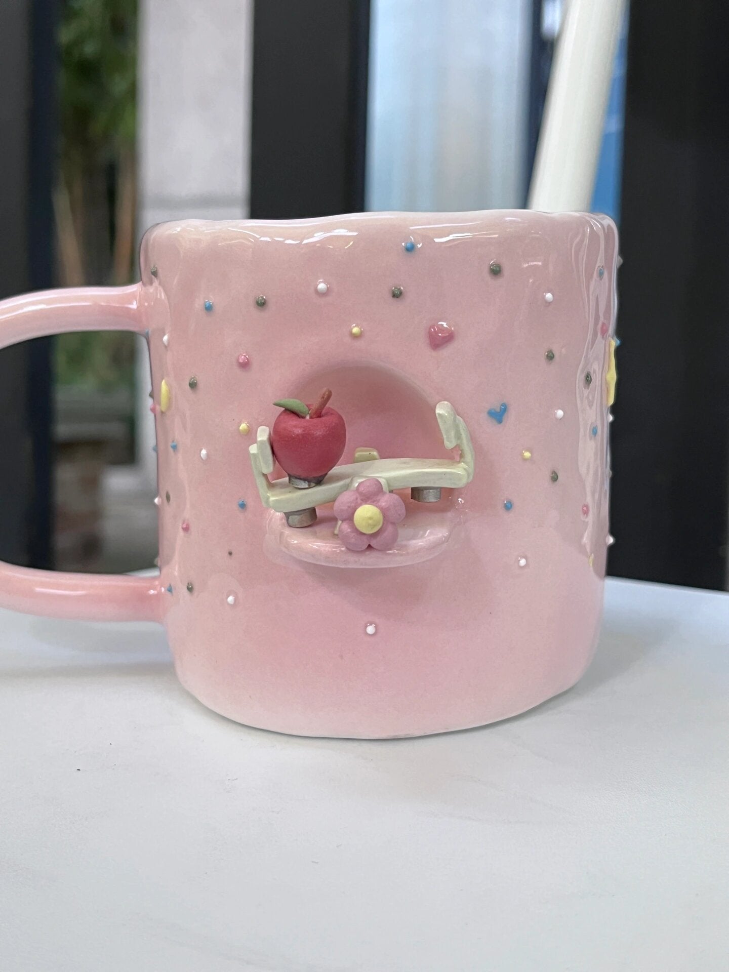 Handmade Magnetic Seesaw Ceramic Cup