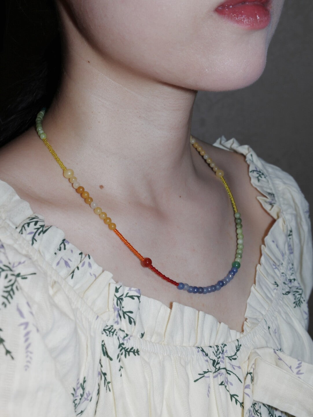 Handmade Rainbow Necklace