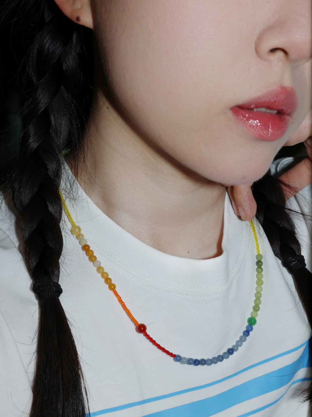 Handmade Rainbow Necklace