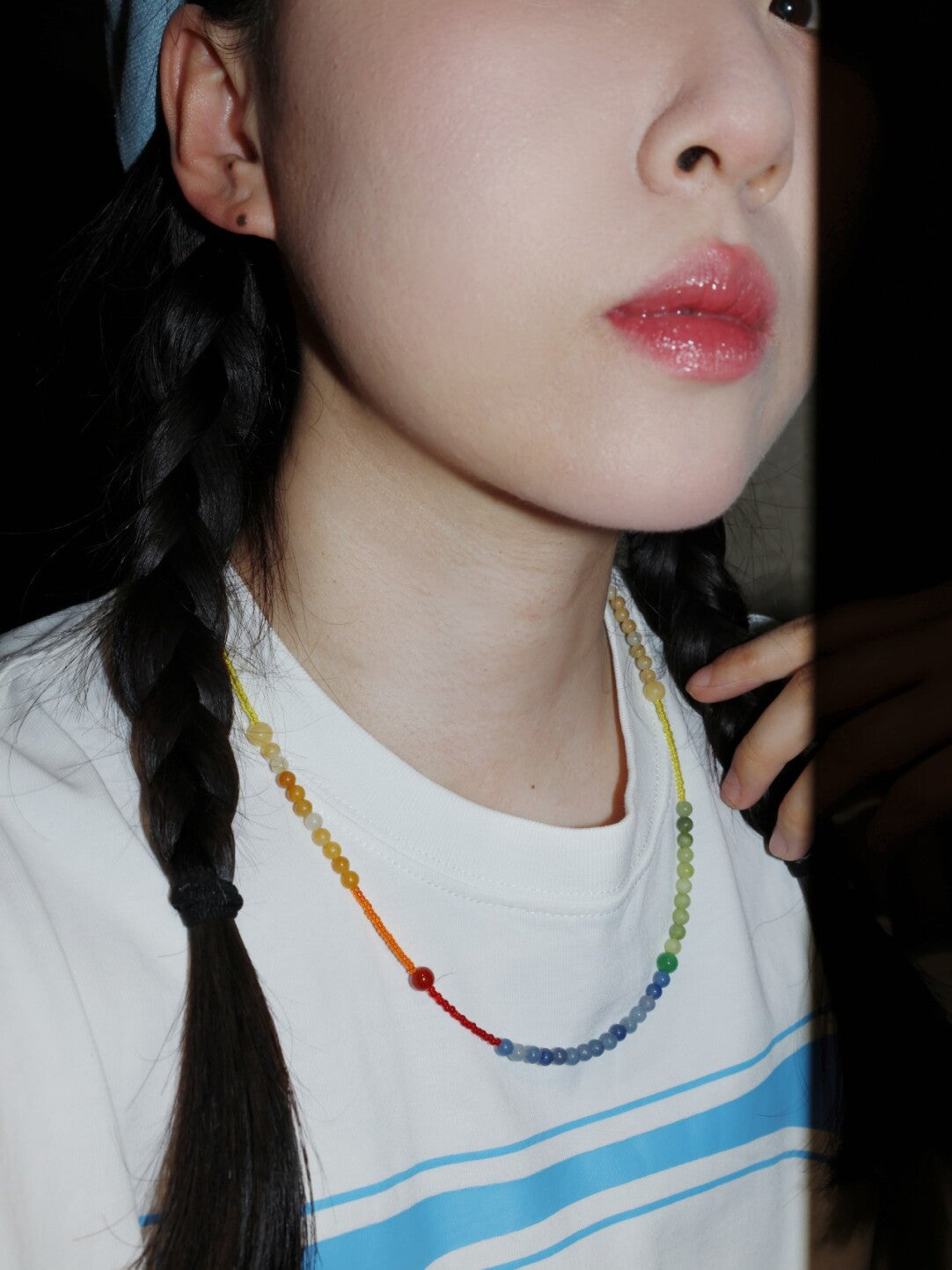 Handmade Rainbow Necklace