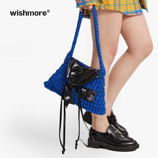 Handmade Star Woven Shoulder Bag