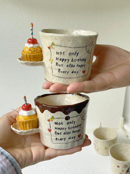 Happy Birthday Creative Ceramic Mug