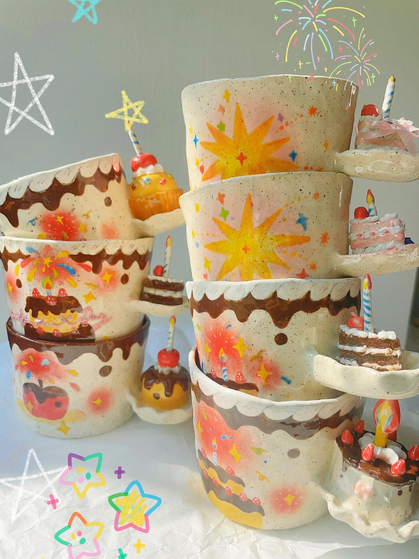 Happy Birthday Creative Ceramic Mug