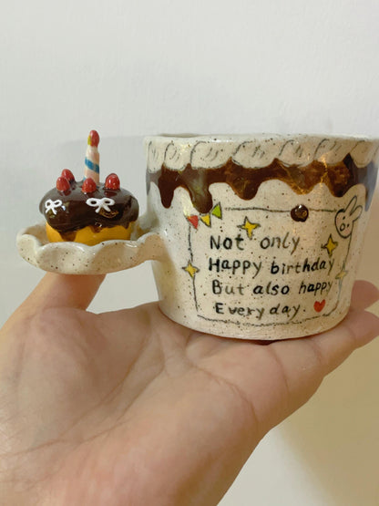 Happy Birthday Creative Ceramic Mug