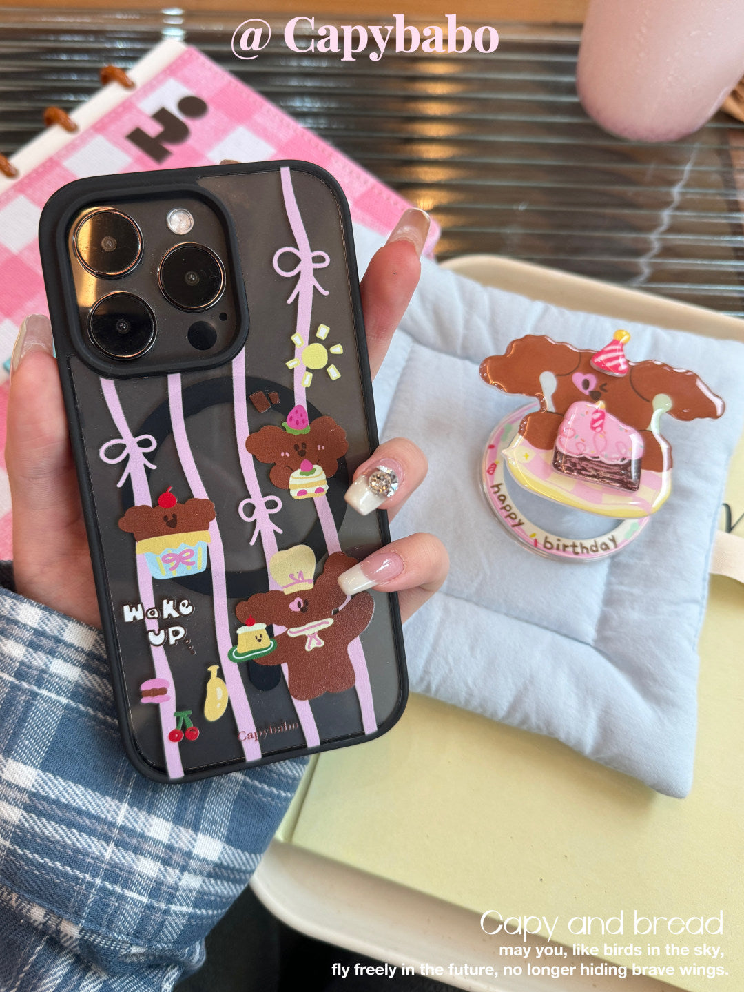 Happy Birthday Puppy Phone Case with MagSafe