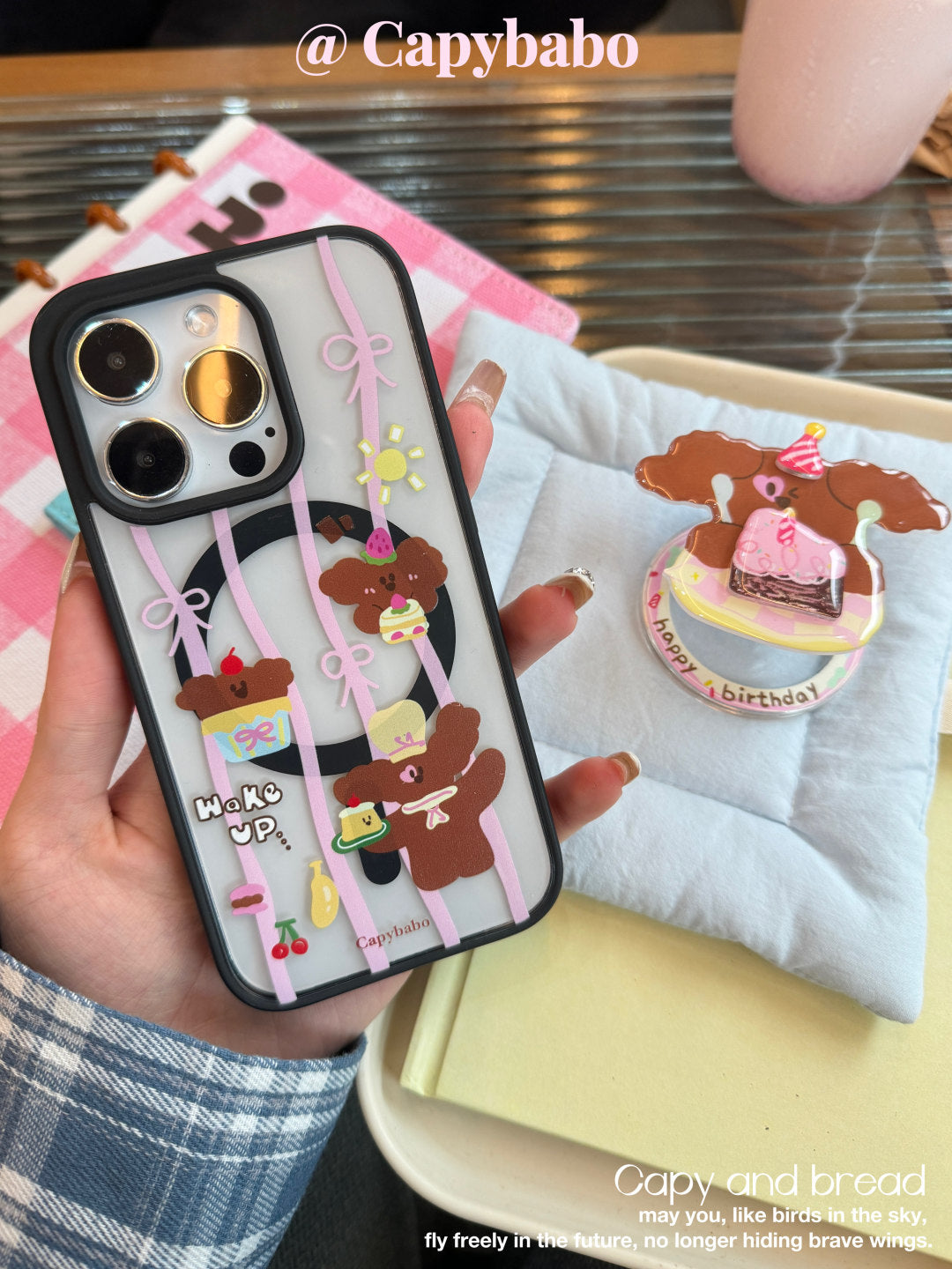 Happy Birthday Puppy Phone Case with MagSafe