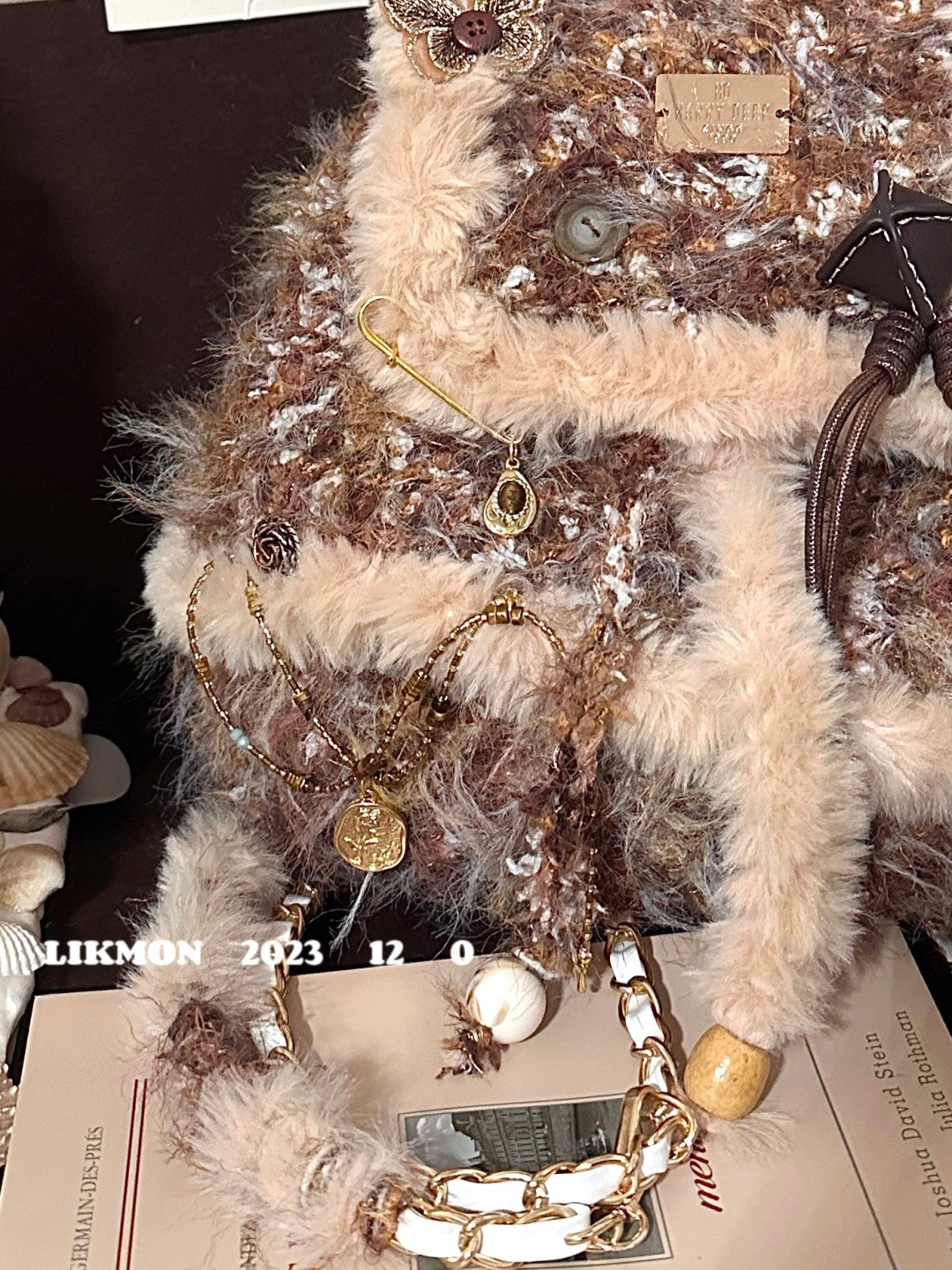 Hazelnuts Crochet Backpack