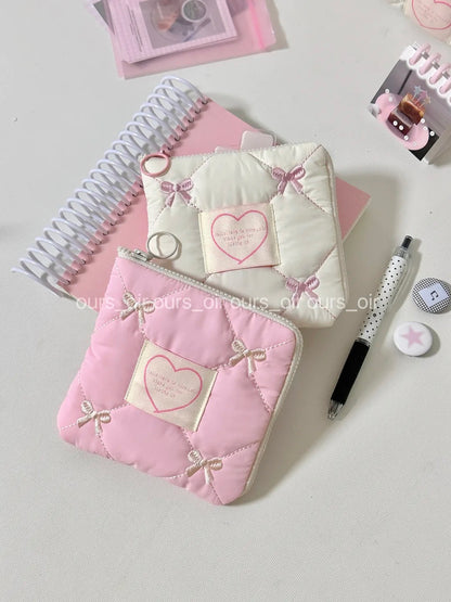 Heart & Bow Card Bag