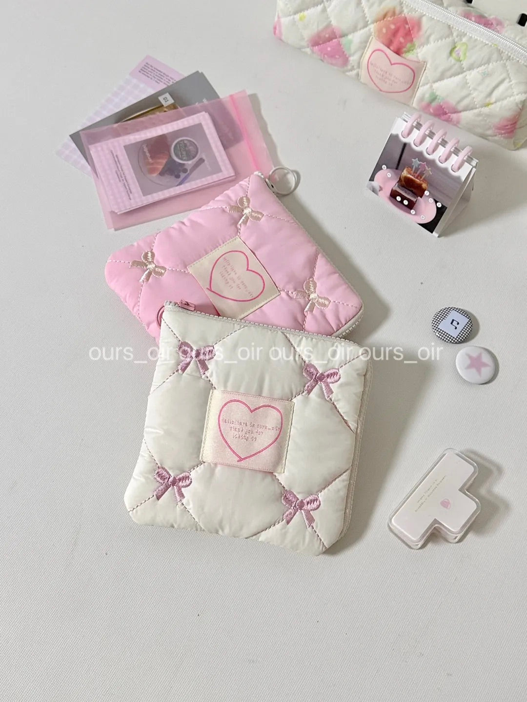 Heart & Bow Card Bag