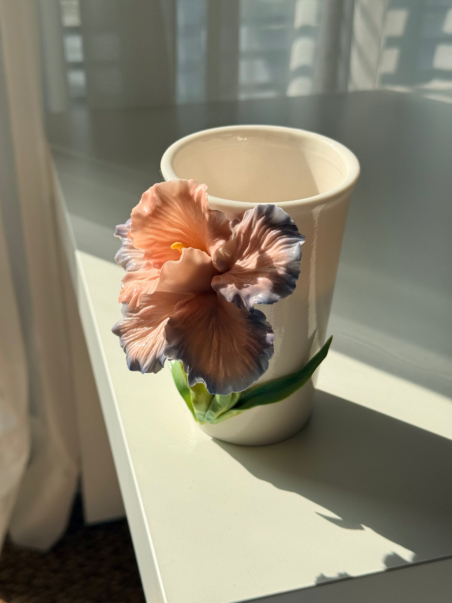 Pink Iris Cup