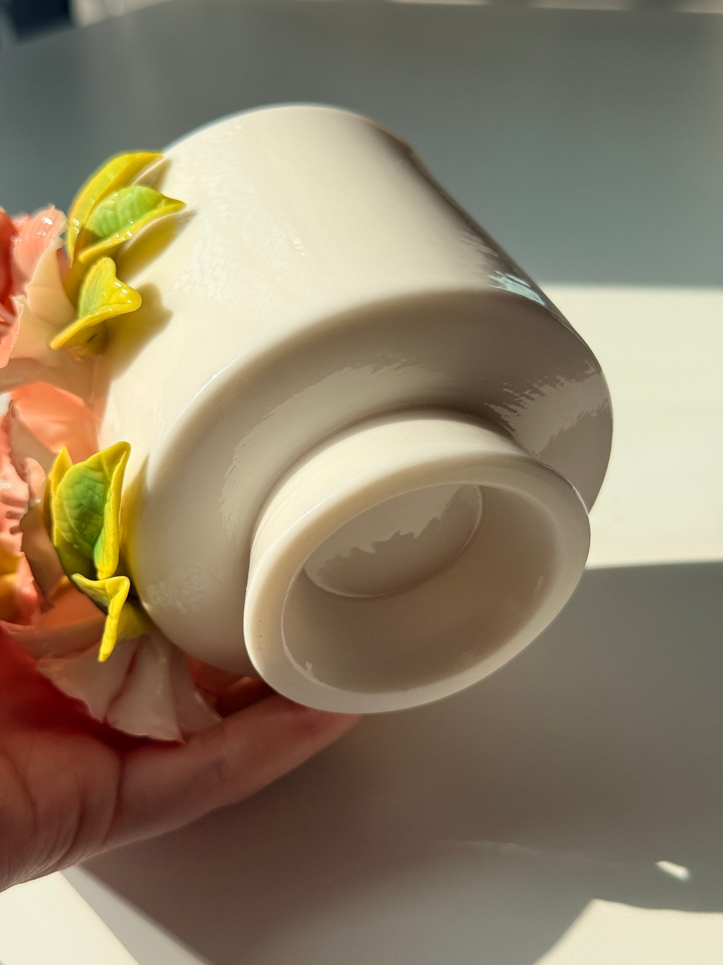 Pink Azalea Ceramic Cup