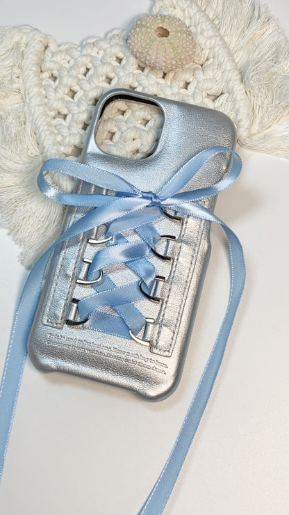 Ballet Strap Silver Phone Case