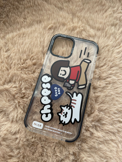 Funny couple phone case