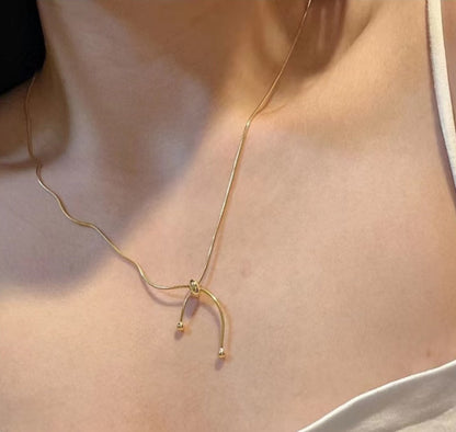 925 Sterling Silver Adjustable Chain Necklace