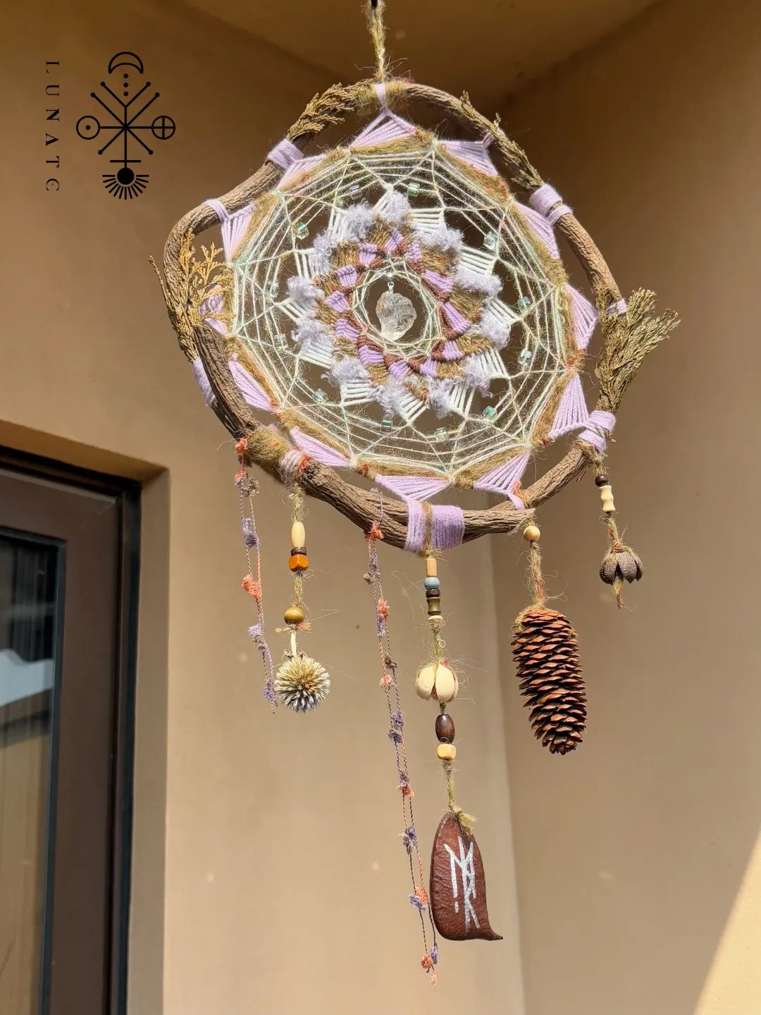 Purple Lavender Dreamcatcher