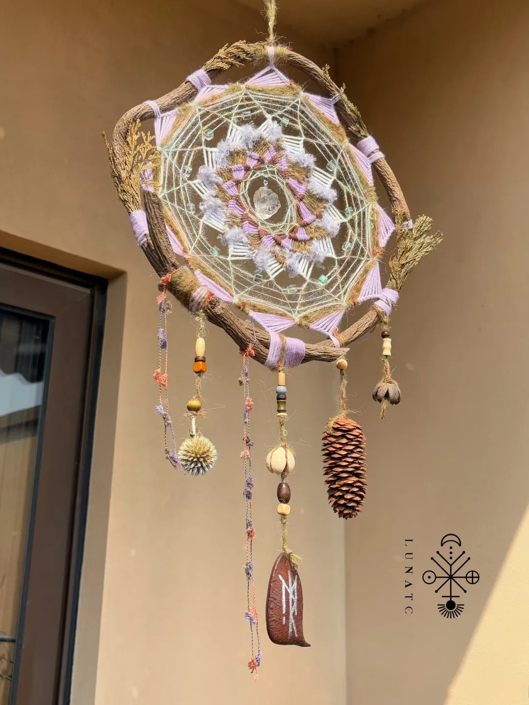 Purple Lavender Dreamcatcher