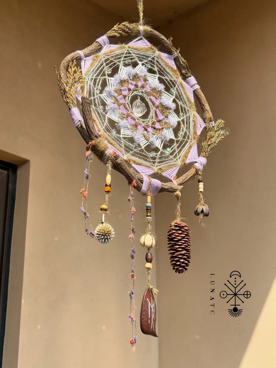 Purple Lavender Dreamcatcher